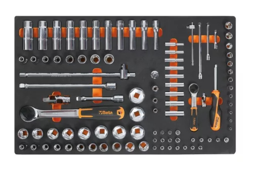 Beta 3700 O7/5M Mozgatható görgős fülke 7 fiókkal és 181 szerszámkészlettel