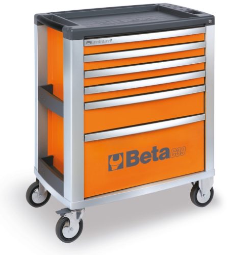 Beta C39/6-O 6 fiókos szerszámkocsi ÜRES narancs