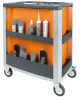 Beta C39/6-O 6 fiókos szerszámkocsi ÜRES narancs