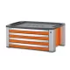 Beta C39T-O 4 fiókos szerszámláda ÜRES narancs