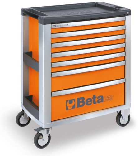 Beta 3900-O7/5M Mozgatható görgős fülke 7 fiókkal és 181 szerszámkészlettel