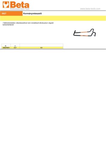 Beta 3927  Kormánytartó szereléshez