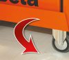 Beta C39SM-R Speciális szerszámkocsi Racing SM ÜRES piros