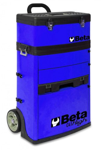 Beta C41H-B Két modulos szerszámkocsi ÜRES kék