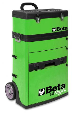 Beta C41H-V Két modulos szerszámkocsi ÜRES zöld