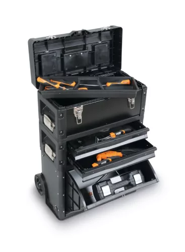 Beta BW 4300E/21 3 modulos szerszámkocsi 212 darabos szerszámkészlettel általános karbantartáshoz