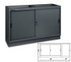 Beta C45PRO MAL 2 ajtós, 1360 mm hosszú rögzített modul a a Beta C45PRO műhelyberendezés összeállításhoz ÜRES