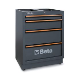   Beta C45PRO M4 4 fiókos rögzített modul a a Beta C45PRO műhelyberendezés összeállításhoz ÜRES