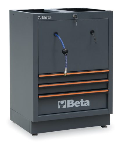 Beta C45PRO ACT 3 fiókos rögzített modul 2 beépített dobbal a a Beta C45PRO műhelyberendezés összeállításhoz ÜRES