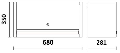 Beta C45PRO PM Faliszekrény a a Beta C45PRO műhelyberendezés összeállításhoz ÜRES