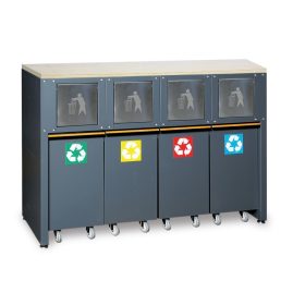   Beta C45PRO 2.0 RD/W Rögzített szelektív hulladéktároló modul a C45PRO 20 műhelyberendezés összeállításhoz