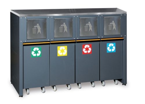 Beta C45PRO 2.0 RD/X Rögzített szelektív hulladéktároló modul a C45PRO 2.0 műhelyberendezés összeállításhoz