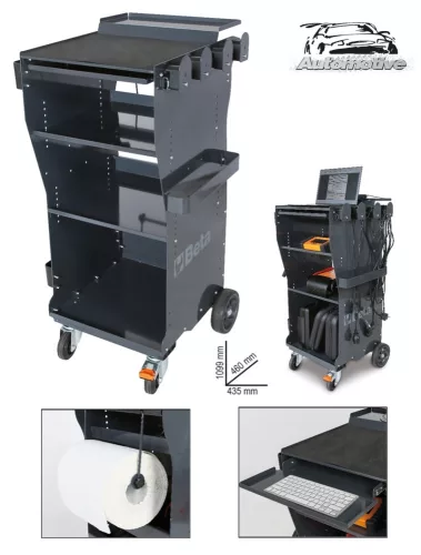 Beta CX49 Többfunkciós szerszámkocsi diagnosztikához ÜRES