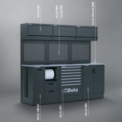 Beta RSC50 E műhelyberendezés összeállítás