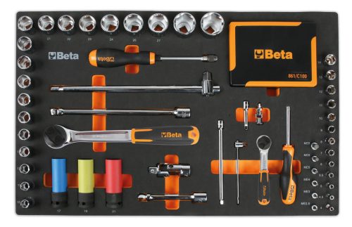 Beta RSC50 D/223UT Műhelyfelszerelés kombináció RSC50 2.0 223 szerszámmal