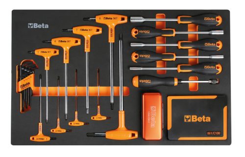 Beta RSC50 F/445UT Műhelyfelszerelés kombináció RSC50 2.0 445 szerszámmal