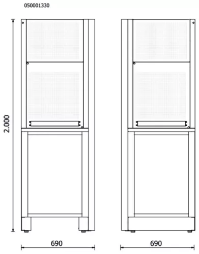 Beta RSC50 AC Önálló teljes sarok az RSC50 műhelyberendezés összeállításhoz