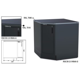   Beta RSC50 2.0 KNAI-G Alsó sarok modul az RSC50 2.0 műhelyberendezés összeállításhoz