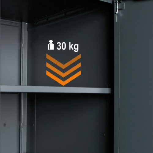 Beta RSC50 A2 Kétajtós lemez szerszámszekrény a Beta RSC50 műhelyberendezés összeállításhoz ÜRES