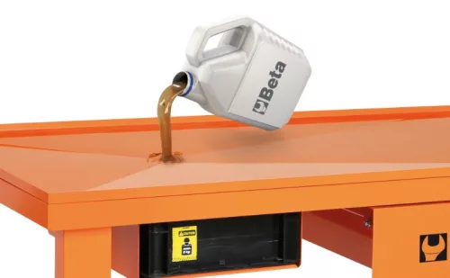 Beta CB52 Sebességváltó/erőátvitel tartókocsi folyadékgyűjtővel ÜRES