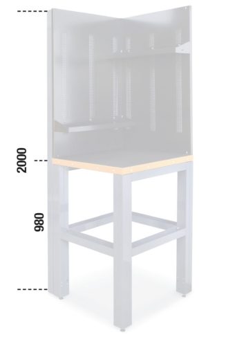 Beta C55AC Önálló teljes sarok ÜRES