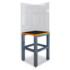   Beta C55KAI-G Sarok munkalap műhelyberendezés összeállításhoz, 700x700 méret lábakkal ÜRES