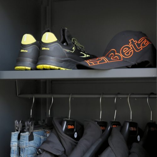 Beta C55 A1/RB42 Polc a C55A1/C55AT1 szerszámszekrényhez, ruhatartó sínnel ÜRES