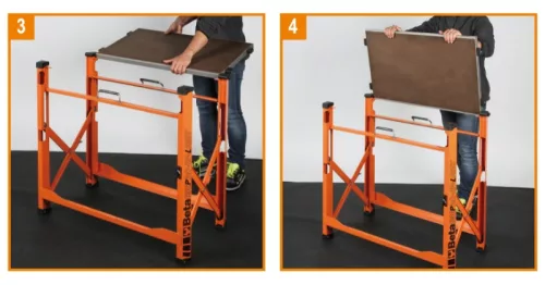 Beta C56PL-O Összecsukható munkapad, könnyű kivitel ÜRES