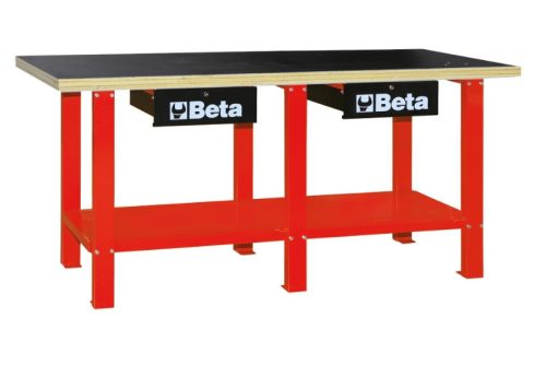 Beta C56W-O Fa munkalapos munkapad 2000x720x898mm ÜRES narancs