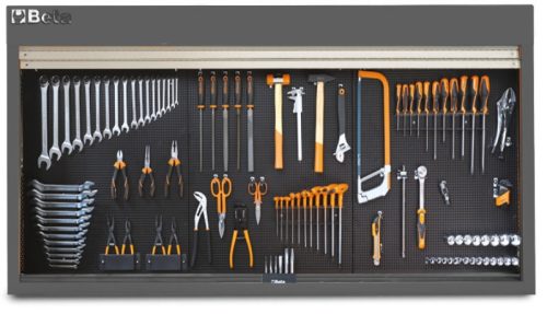 Beta C57SP-O Szerszámtartó fal ÜRES narancs