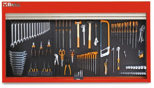 Beta C57SP-O Szerszámtartó fal ÜRES narancs