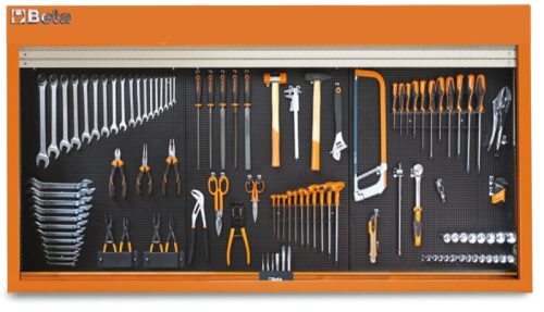 Beta C57SP-O Szerszámtartó fal ÜRES narancs