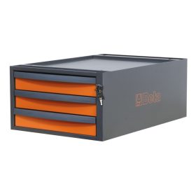   Beta C58CS/O 3C 3 fiókos, 257 mm magas szerszámtároló a C58BC moduláris munkapadokhoz