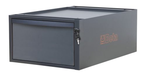 Beta C58CS/A 2C 2 fiókos, 257 mm magas szerszámtároló a C58BC moduláris munkapadokhoz
