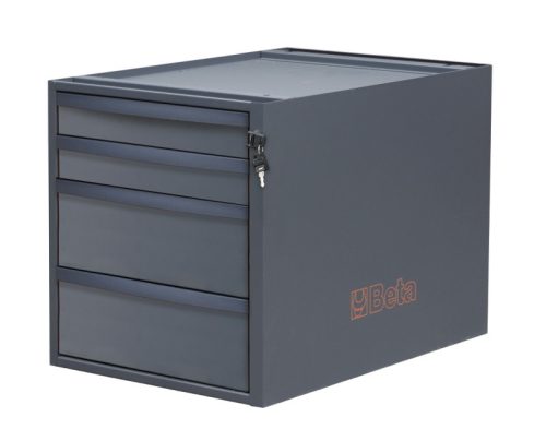 Beta C58CSH/O 4C 4 fiókos, 479 mm magas szerszámszekrény a C58BC moduláris munkapadokhoz