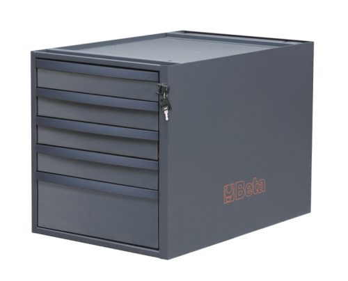 Beta C58CSH/O 5C 5 fiókos, 479 mm magas szerszámszekrény a C58BC moduláris munkapadokhoz