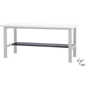   Beta C58SP 2,1 Keskeny tárolópolc a C58BC moduláris munkapadokhoz, 2,1 m széles