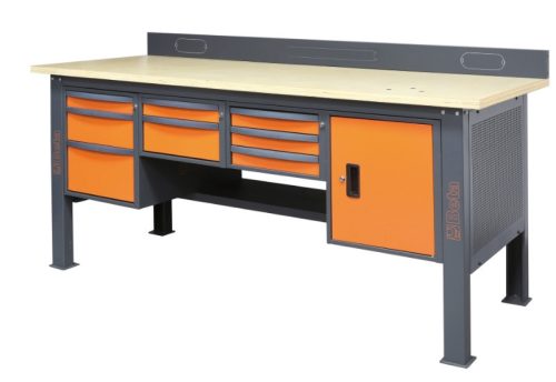 Beta C58BAC 2,1 Legurulásgátló perem a C58BC moduláris munkapadokhoz, 2,1 m széles