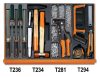 Beta 5904VI/2T 153 darabos szerszámkészlet ipari karbantartási munkákhoz ABS hőformált tálcában