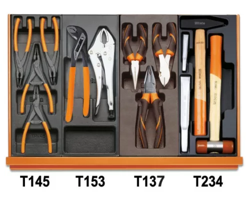 Beta 5904VG/3T 146 darabos szerszámkészlet univerzális alkalmazásra ABS hőformált tálcában