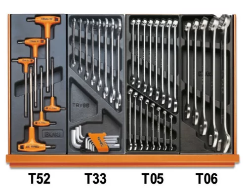 Beta 5904VG/3T 146 darabos szerszámkészlet univerzális alkalmazásra ABS hőformált tálcában