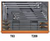Beta 5908VG/2T 214 szerszámból álló autójavító készlet ABS hőformált tálcában