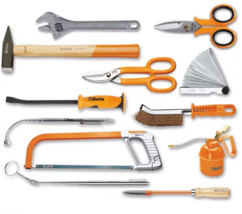 Beta 5908VG/2T 214 szerszámból álló autójavító készlet ABS hőformált tálcában