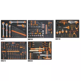   Beta 5945VUM 199 szerszámból álló készlet univerzális alkalmazásra EVA habszivacs tálcában
