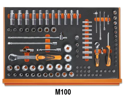 Beta 5988U/7M 215 szerszámból álló készlet univerzális alkalmazásra EVA habszivacs tálcában