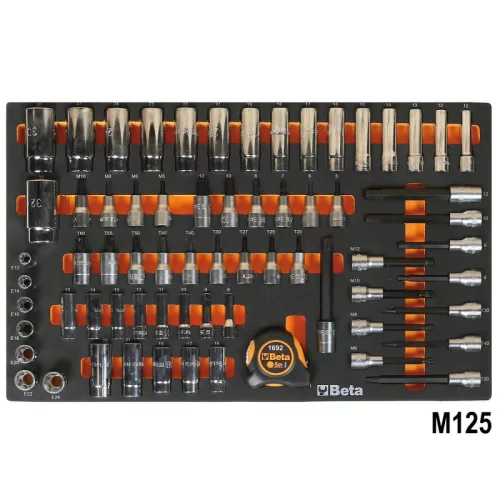 Beta 5988H/7M 333 darabos szerszámkészlet habszivacs tálcában