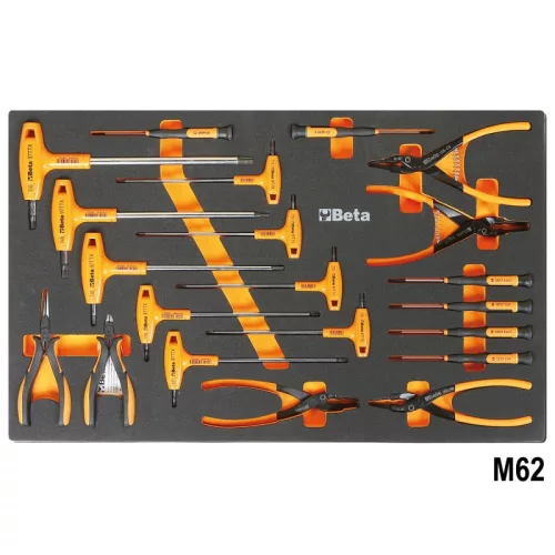 Beta 5988H/7M 333 darabos szerszámkészlet habszivacs tálcában