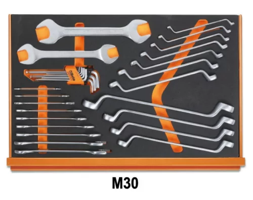 Beta 5988U6/M 214 darabos szerszámkészlet habszivacs tálcában
