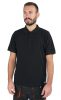 Beta 7552N XL Három gombos pólóing, piqué pamut, 200 g/m2, fekete XL