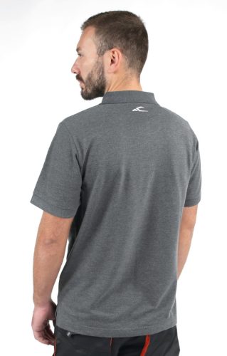 Beta 7552G XXL Három gombos pólóing, pamut, 200 g/m2, melanzs szürke XXL